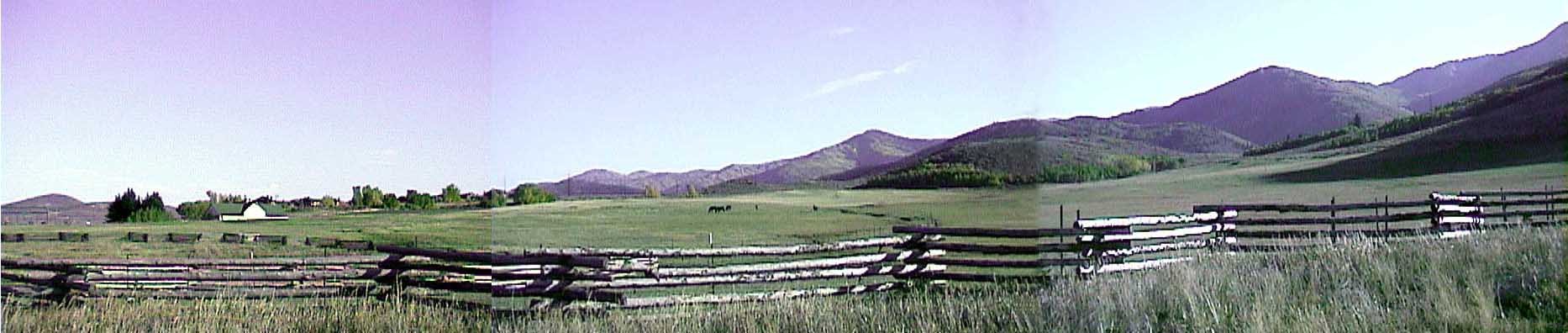 Hi Ute Ranch Panorama